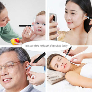 Visual Ear Wax Removal Tool with LED WiFi Camera